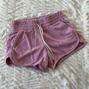 Super cute pink mauve Champion shorts